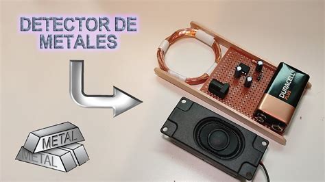 cómo fabricar un detector de metales casero|como detectar metales.